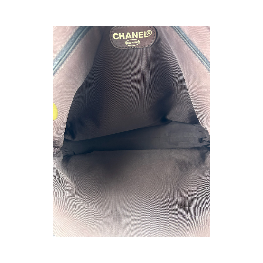 Chanel Denim Shopper Tote