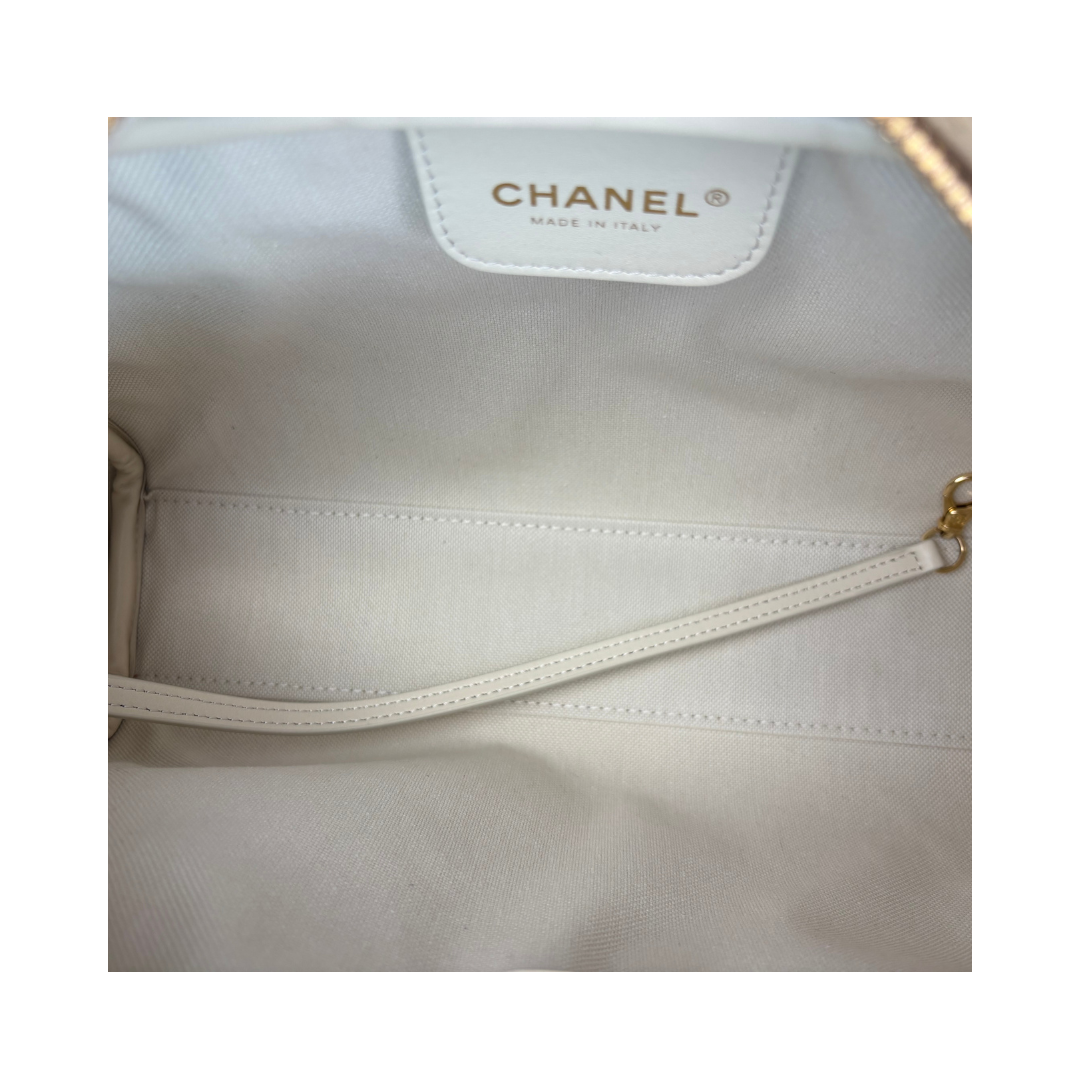 Chanel Suede Large Perfect Bowling Bag