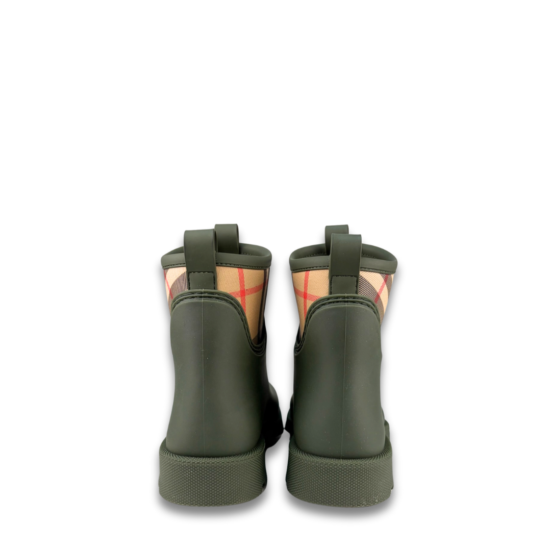 Burberry Marsh Stamp Short Rain Boots - Size 38