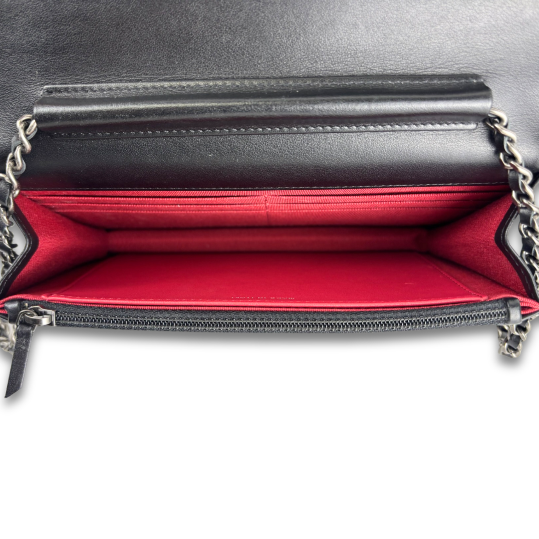 Chanel Black Gabrielle Wallet on Chain