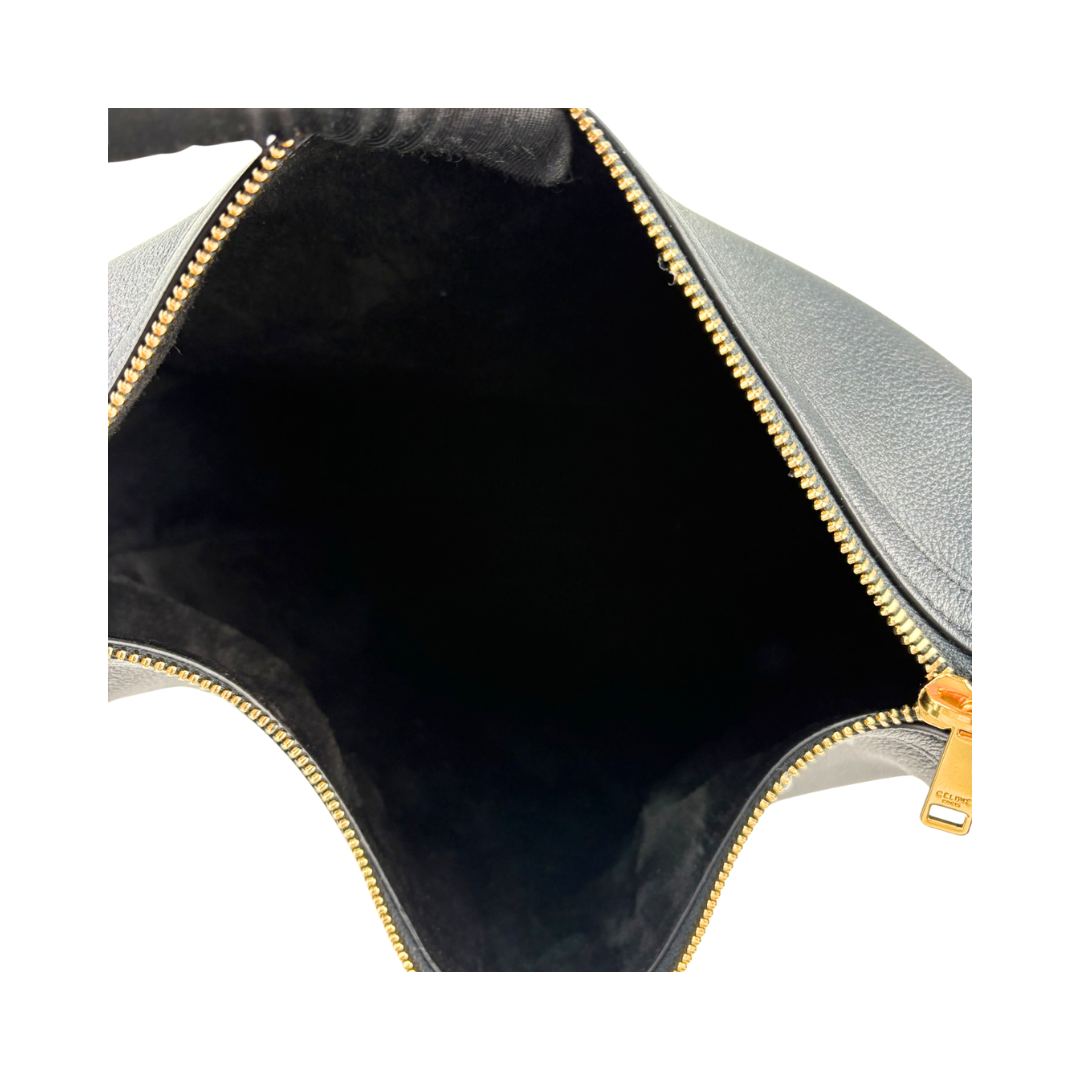 Celine Medium Black Heloise Shoulder Bag