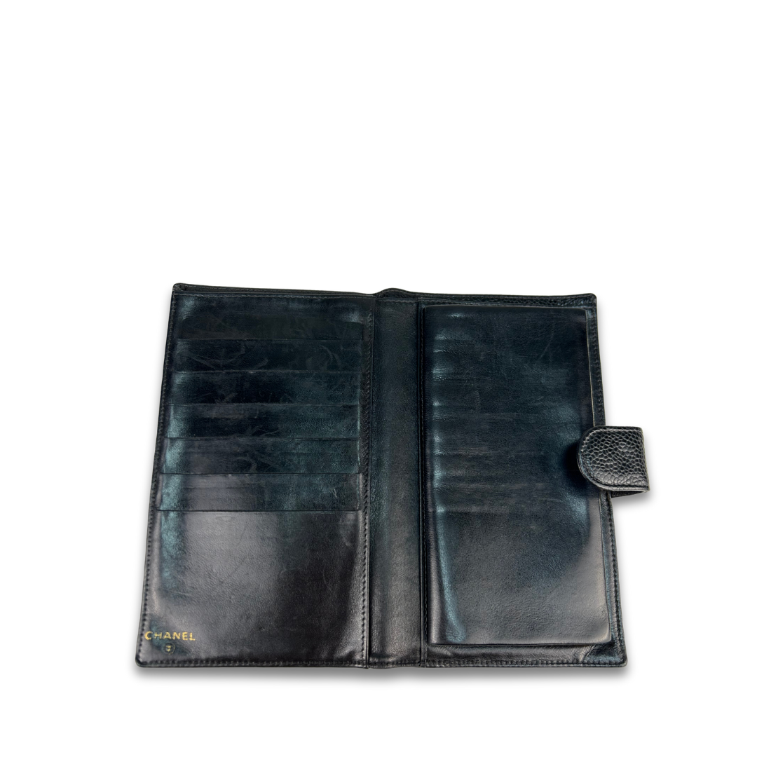 Chanel Caviar Long Wallet