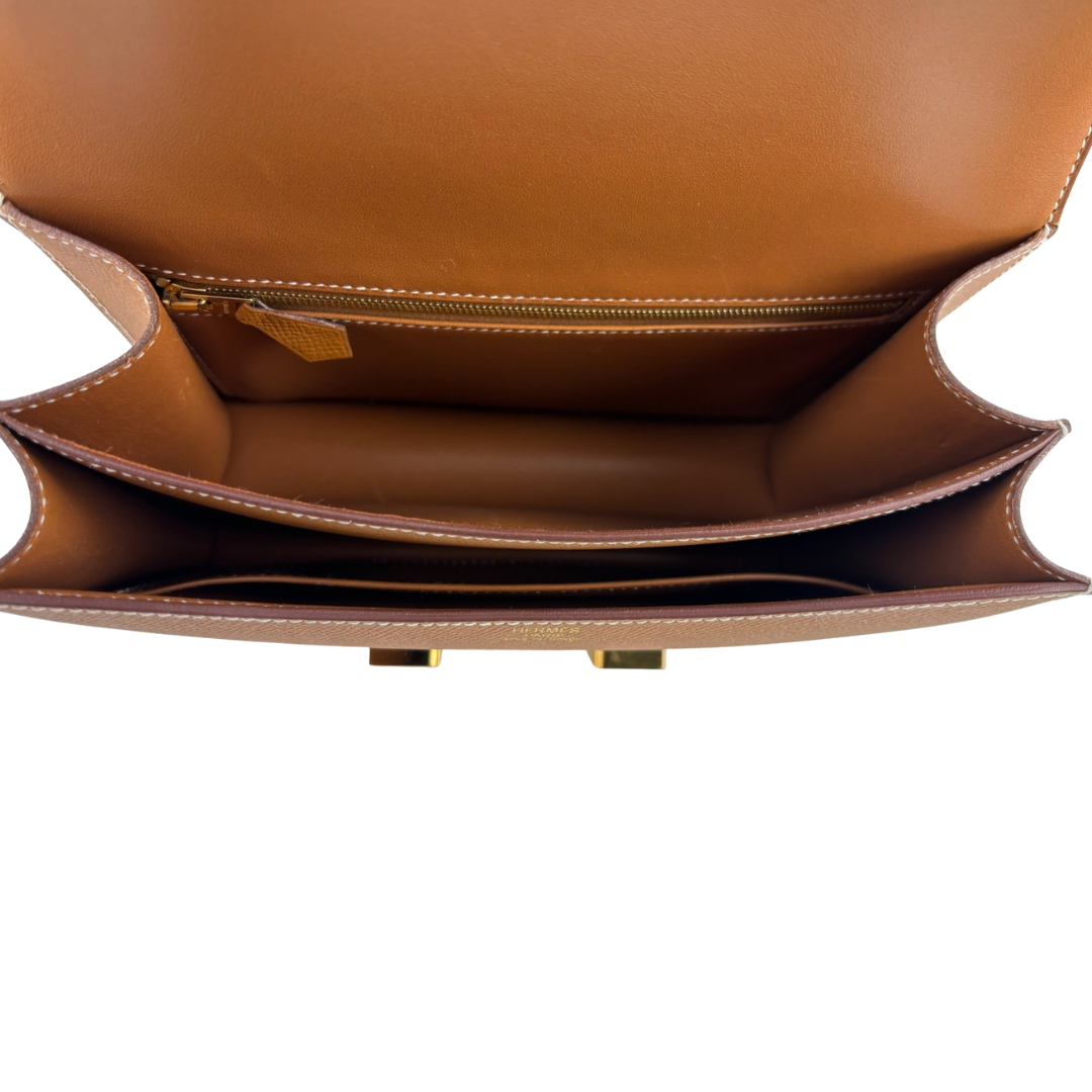 Hermès Epsom Constance 24 Gold