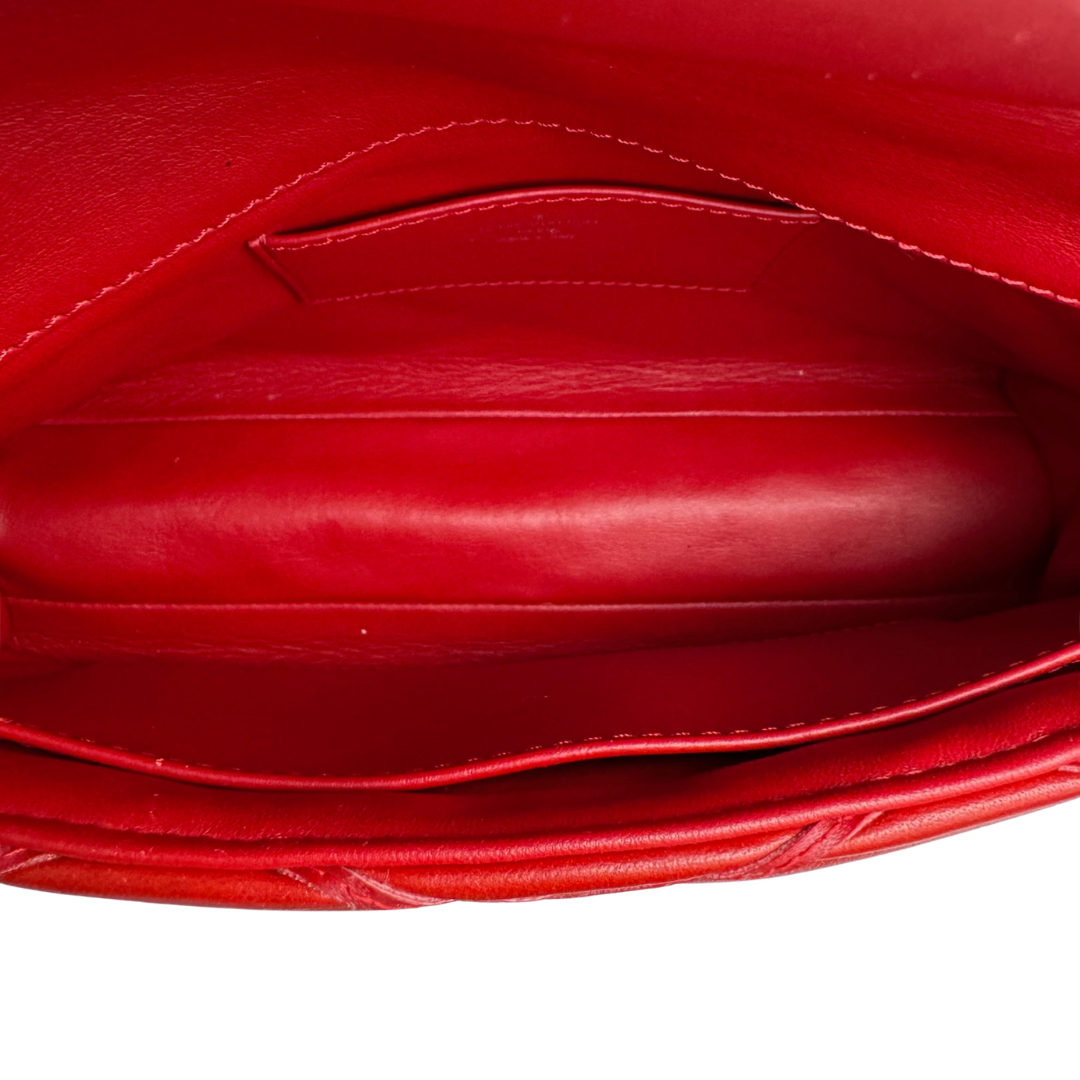 Louis Vuitton Red Lambskin GO-14