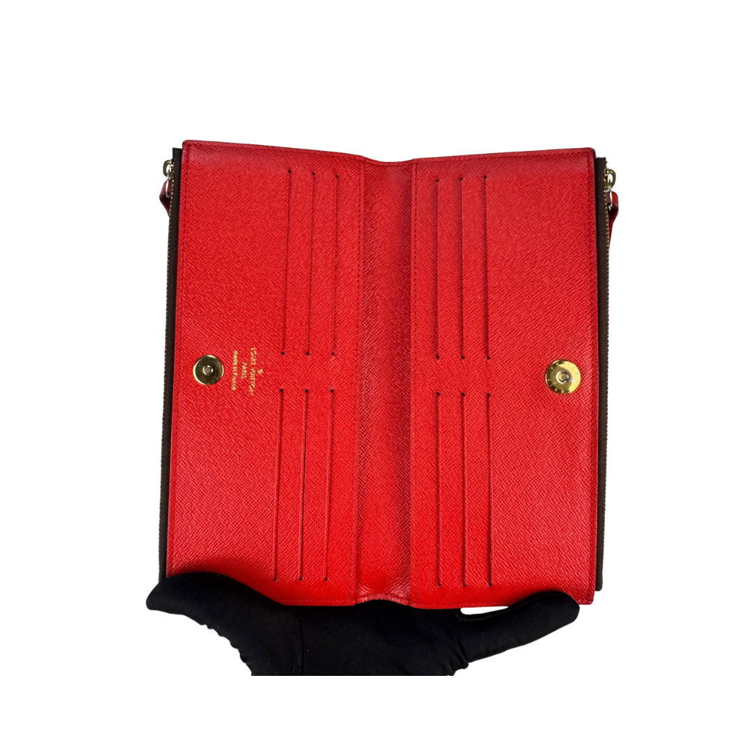 Louis Vuitton Monogram Adele Wallet Piment
