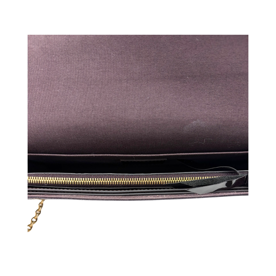 Louis Vuitton Amarante Vernis Pochette Felicie