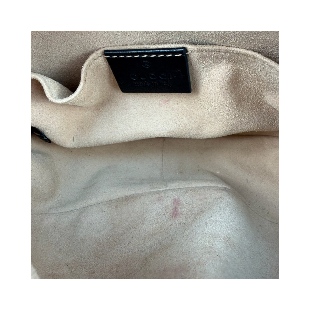 Gucci Black Marmont Mini Camera Bag