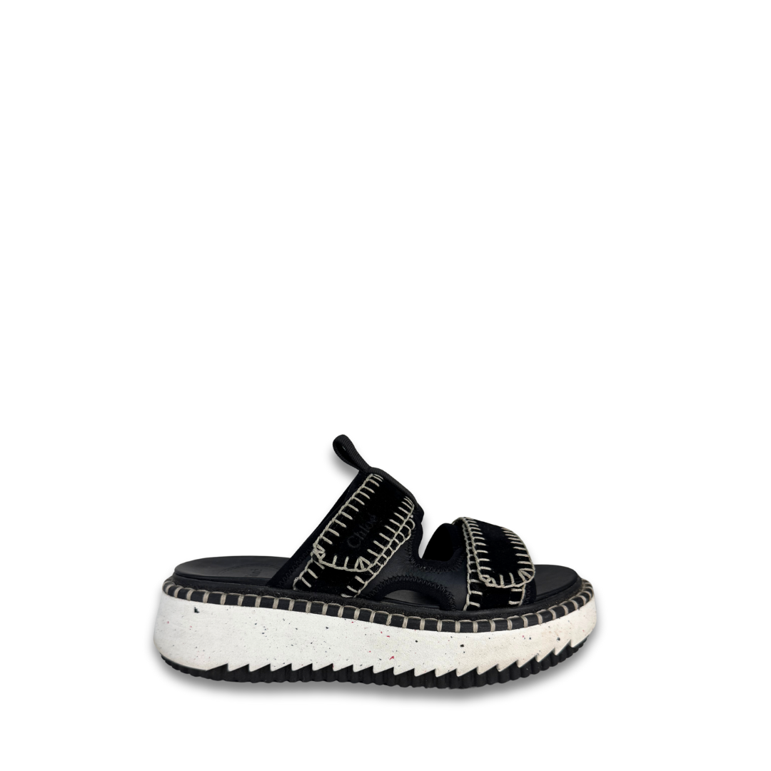 Chloe Platform Lilli Sandals - Size 37