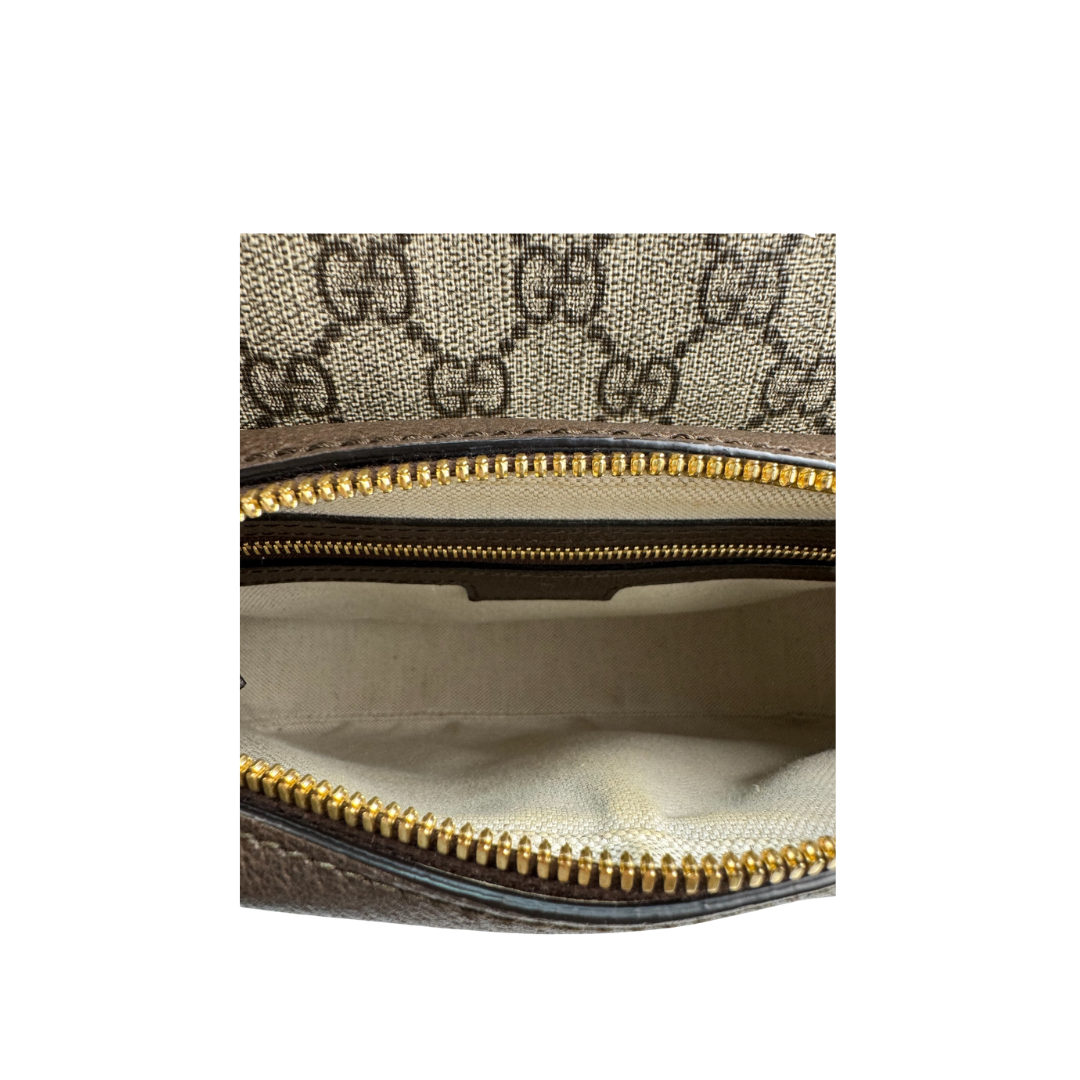 Gucci GG Supreme Ophidia Saddle Bag