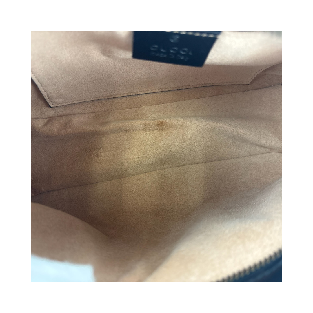 Gucci Black Marmont Camera Bag