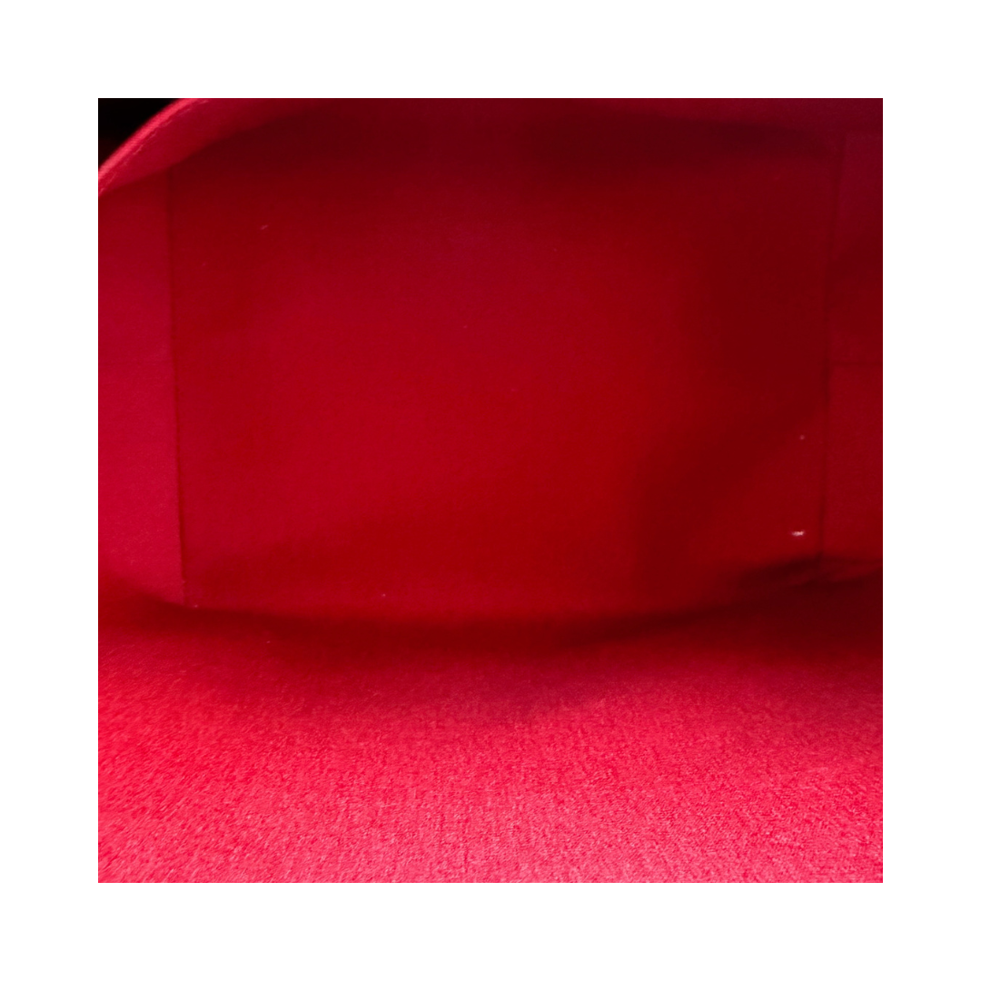 Louis Vuitton Red Vernis Bellevue PM