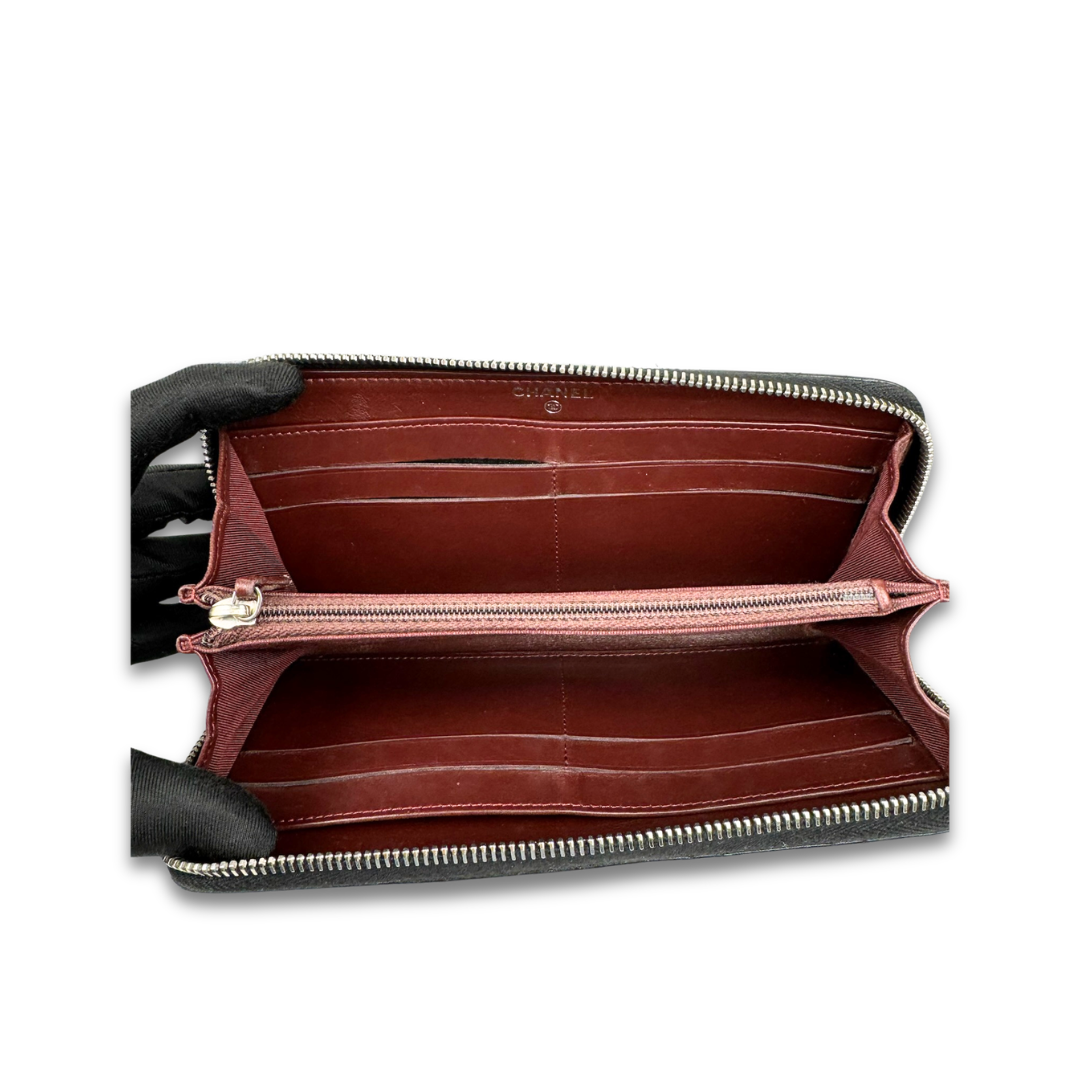 Chanel Classic Lambskin Long Zipper Wallet