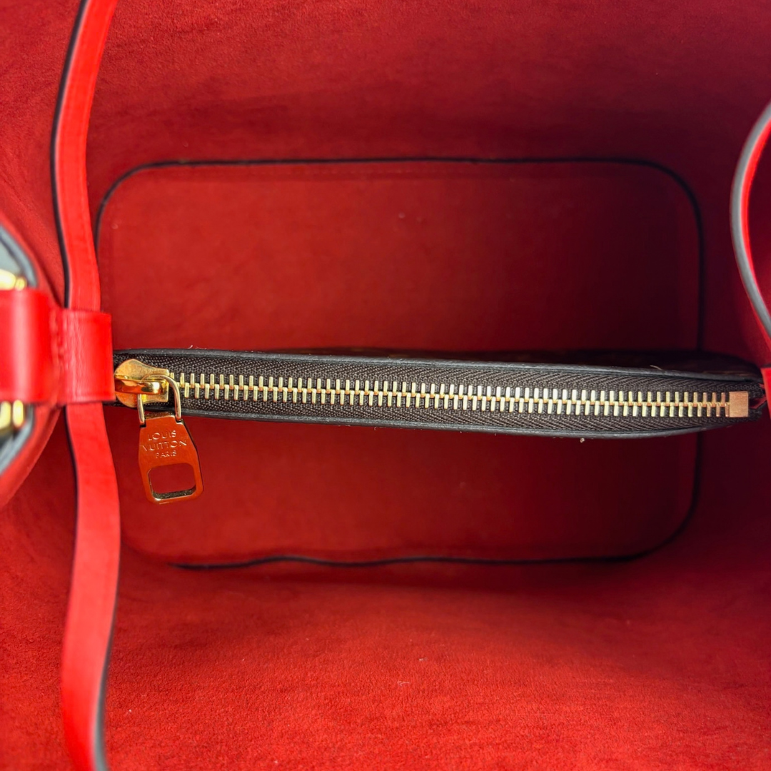 Louis Vuitton Monogram Neonoé Red