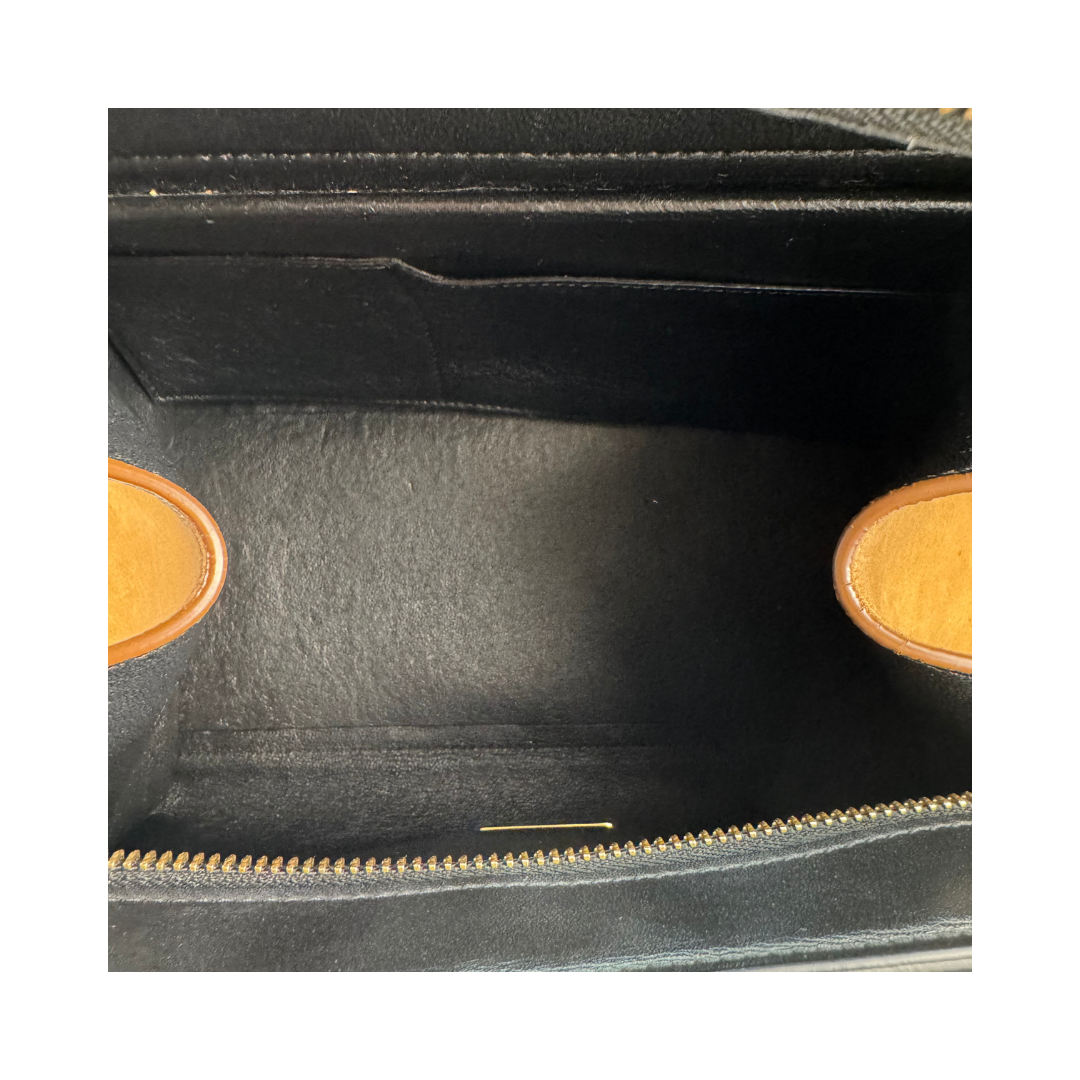 Celine Tri-Color Trapeze Handbag