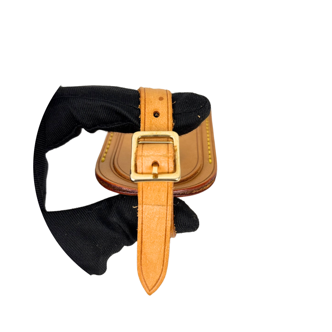 Louis Vuitton Vachetta Leather Luggage Tag