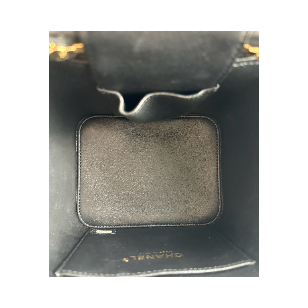 Chanel Caviar Top Handle Vanity Bag