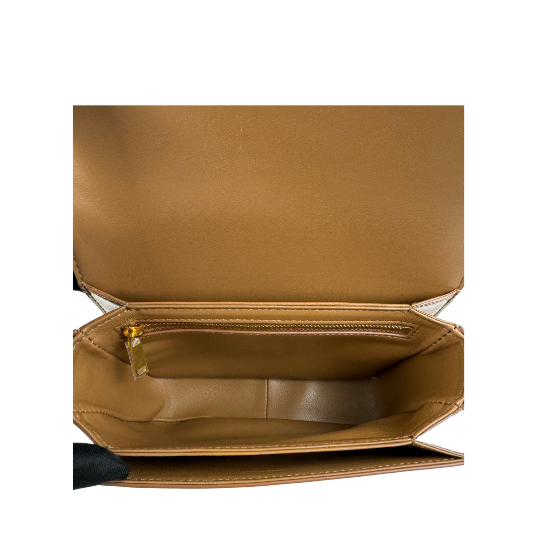 Celine Bronze Teen Triomphe Bag