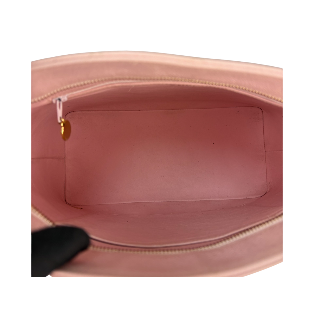 Chanel Pink Caviar Medallion Tote