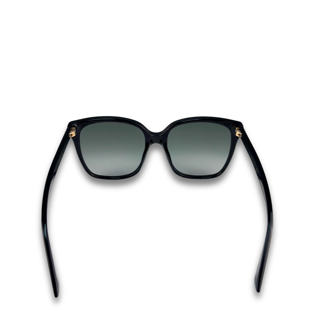Gucci Black Oversized Gradient Sunglasses