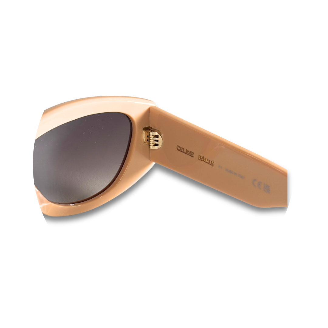 Celine Beige Cateye Sunglasses