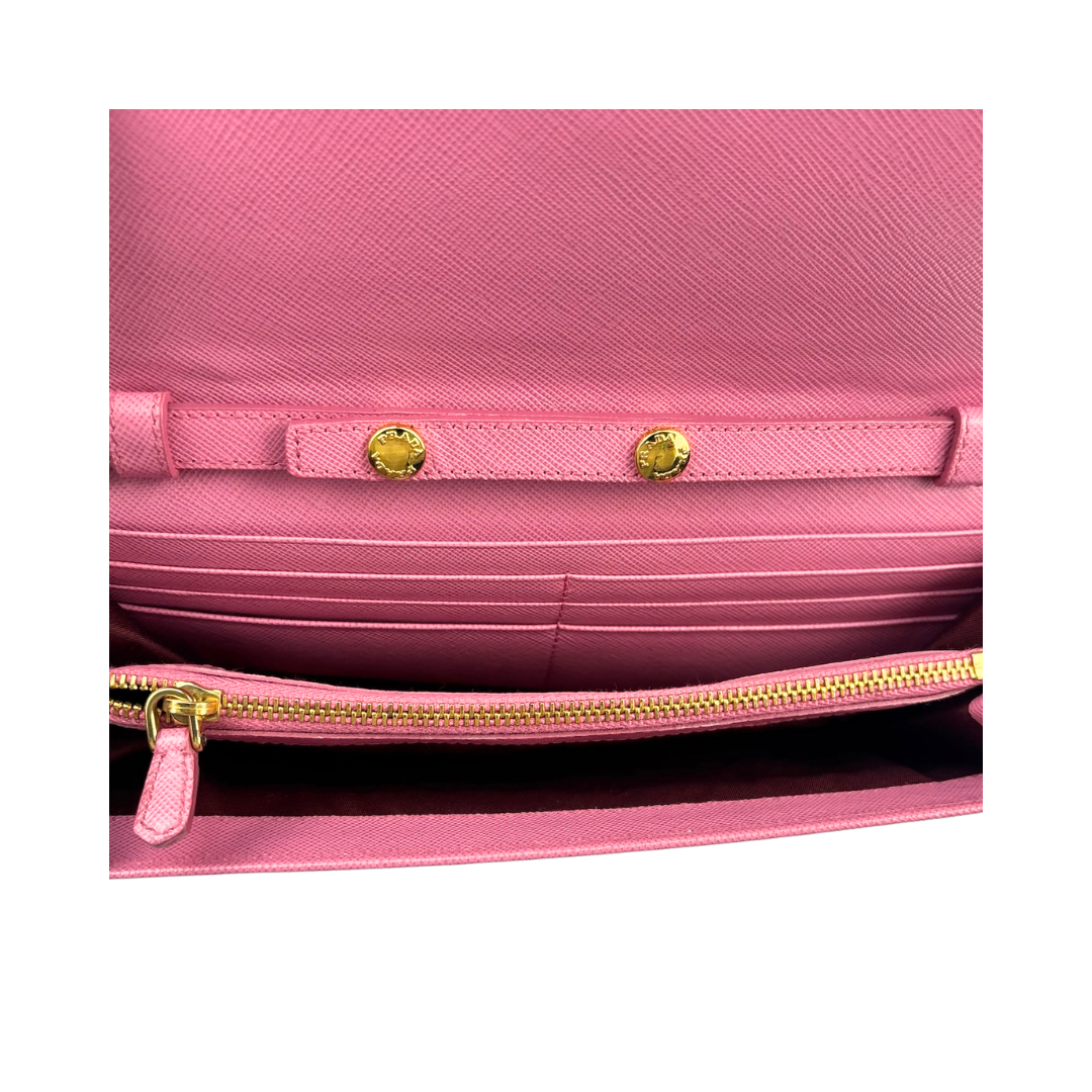 Prada Pink Wallet On Chain