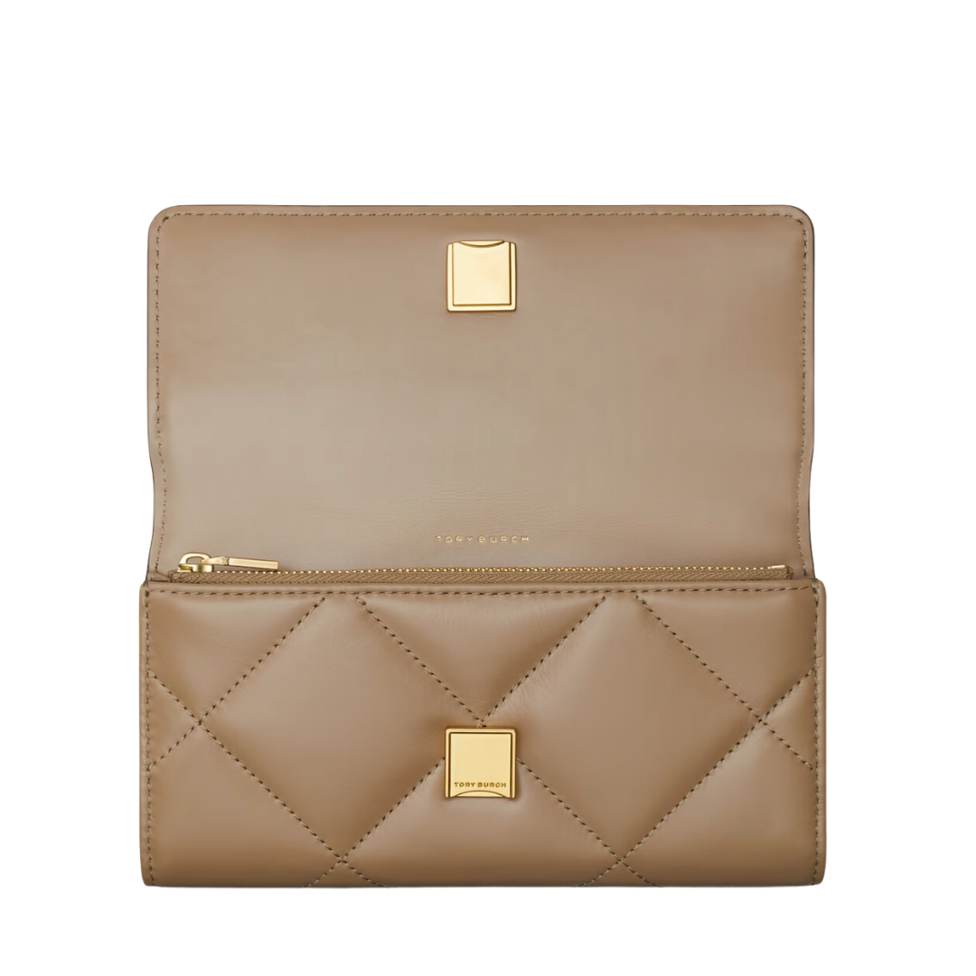 Tory Burch Kira Diamond Quilt Flap Wallet