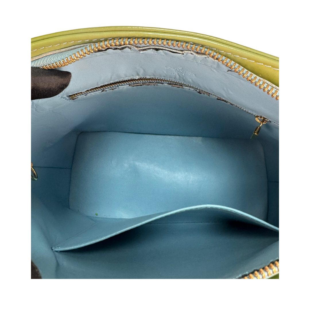 Louis Vuitton Pistachio Vernis Brentwood Tote