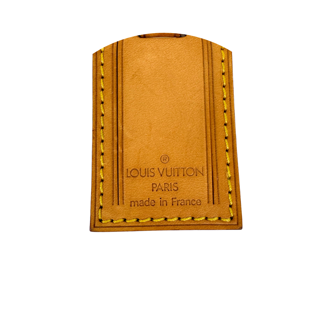 Louis Vuitton Vachetta Luggage Tag