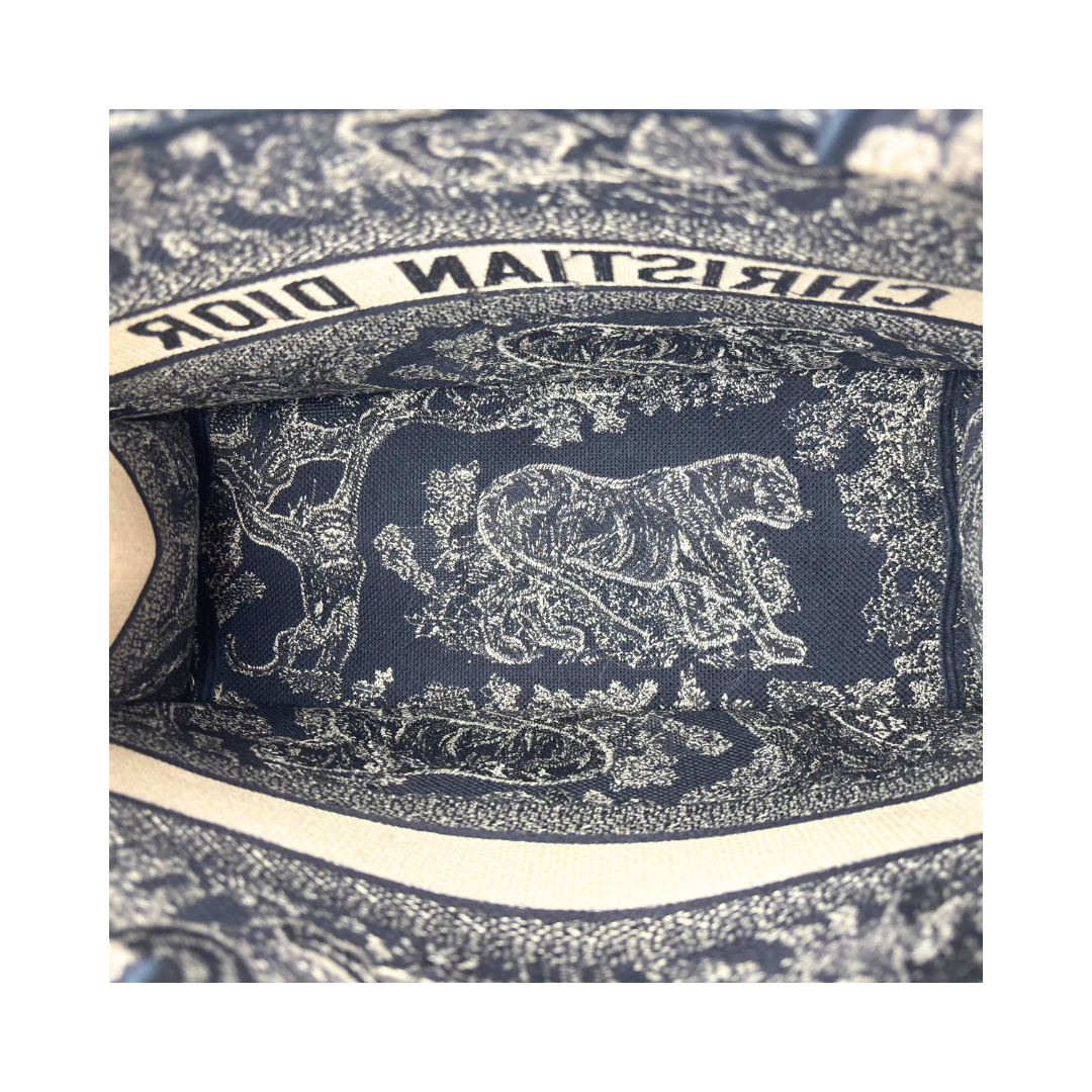 Dior Medium Navy Book Tote