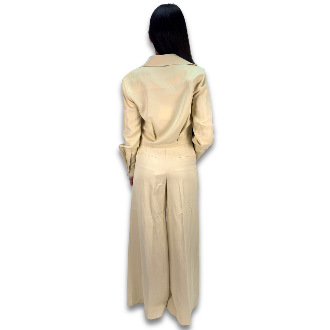 TWP Ivory Trouser Set - Size XS/0