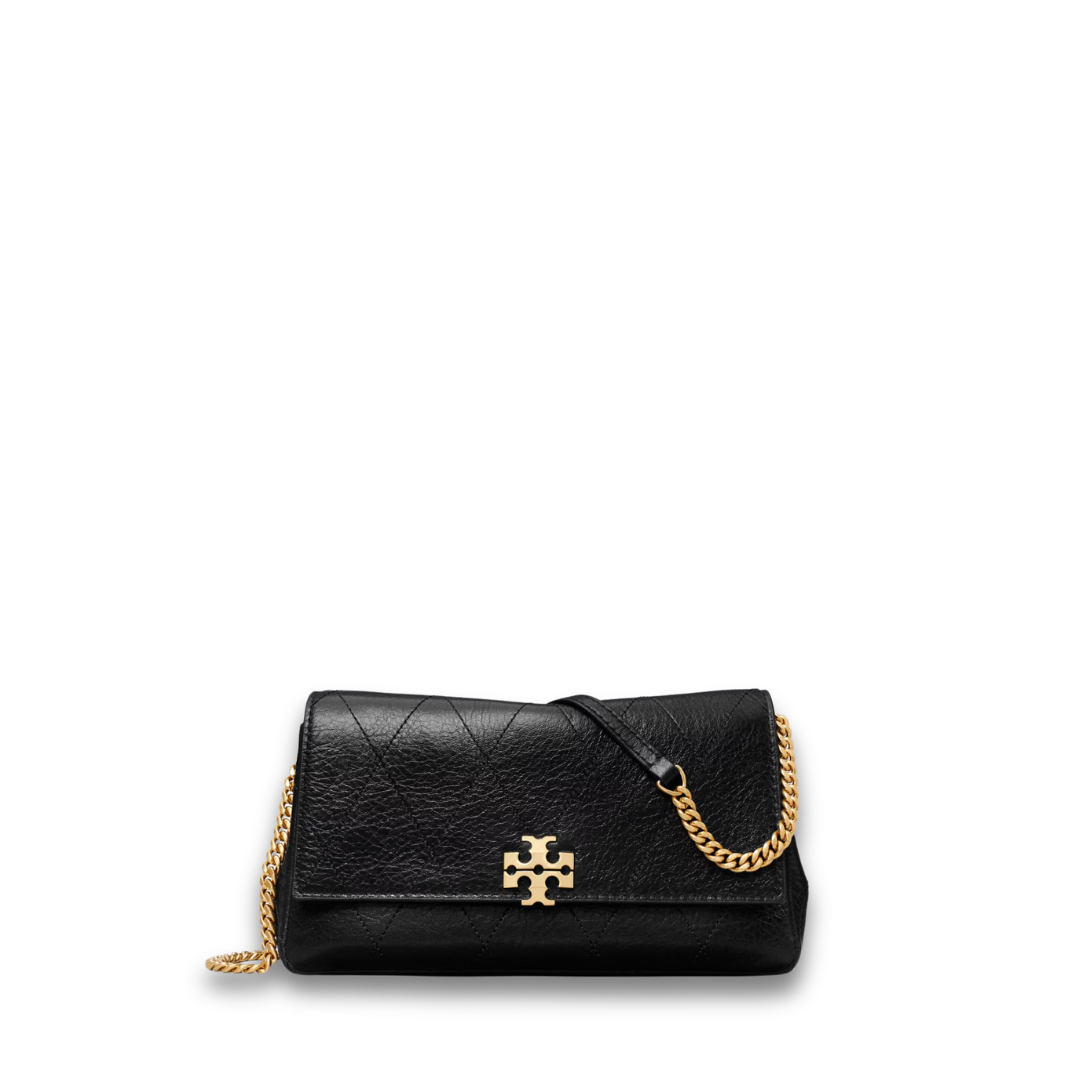 Tory Burch Charlie Quilted Chain Wallet