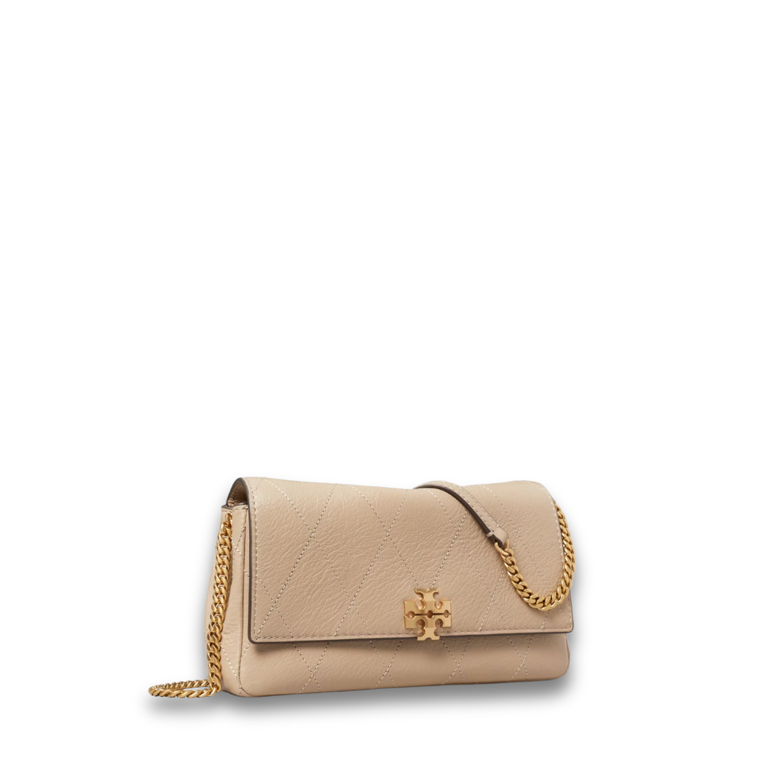 Tory Burch Charlie Quilted Chain Wallet