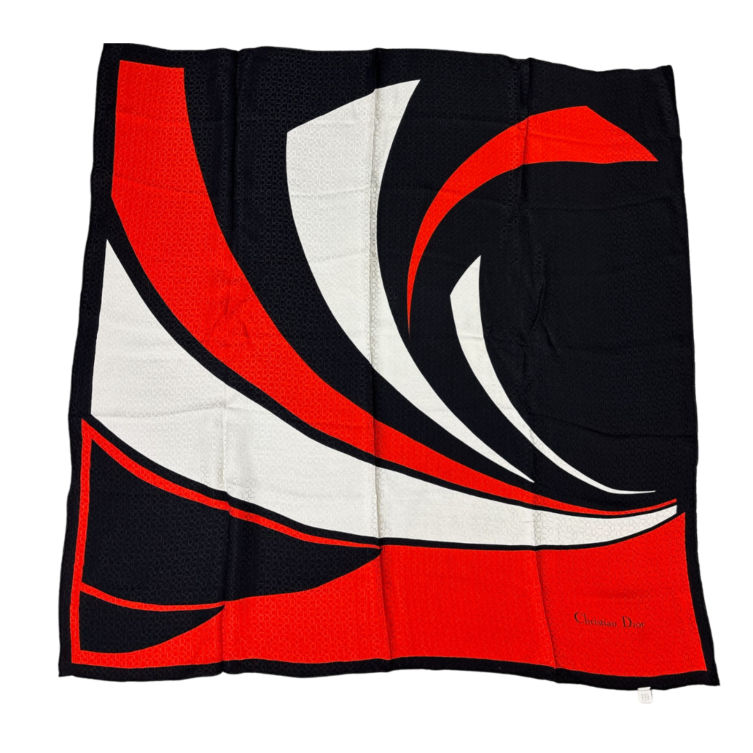 Dior Abstract Jacquard Scarf