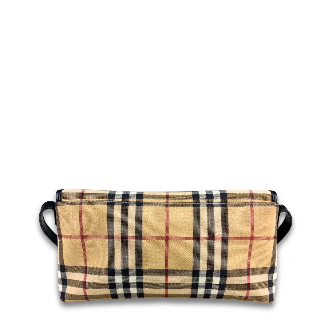 Burberry Nova Check Flap Shoulder Bag