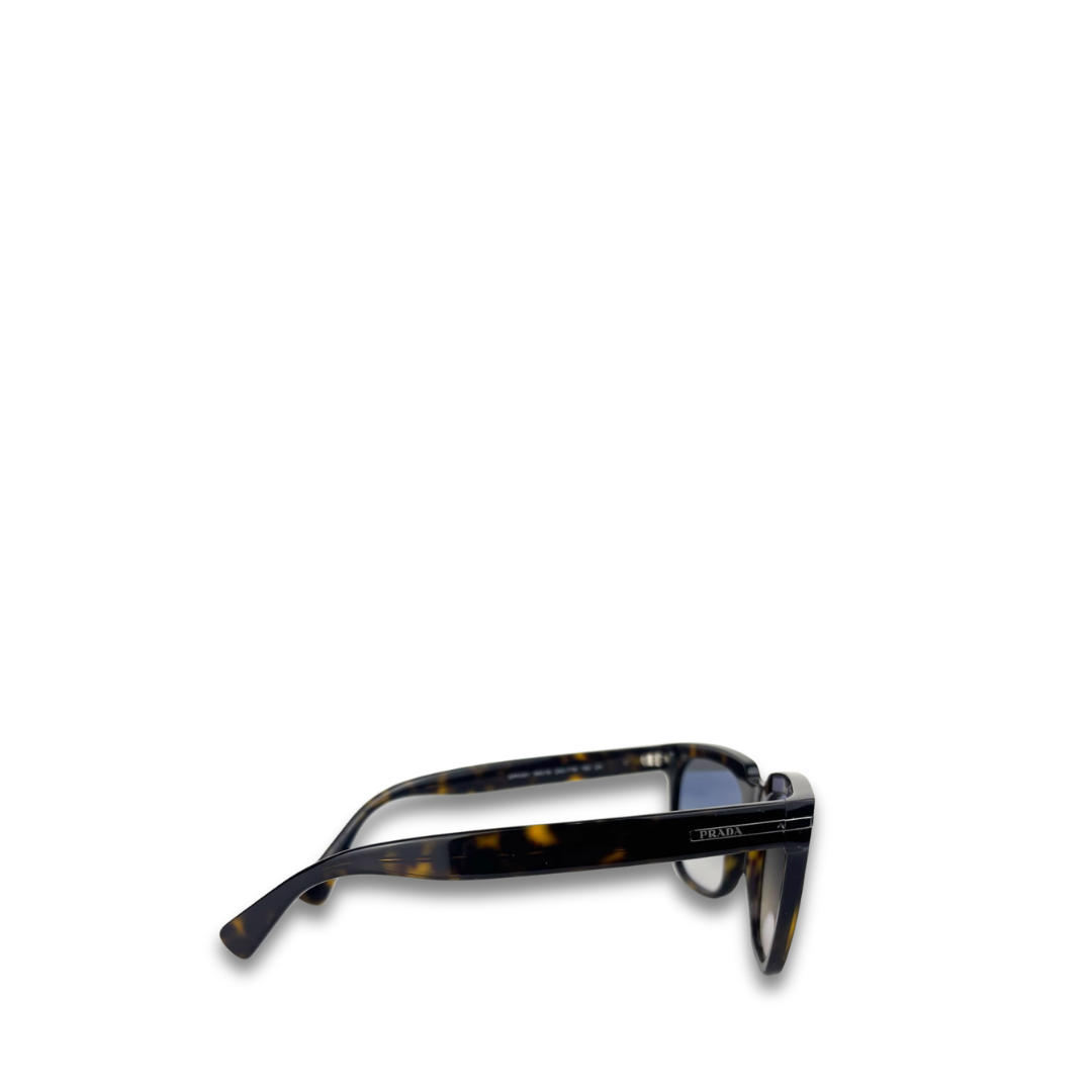 Prada Square Tortoiseshell Sunglasses
