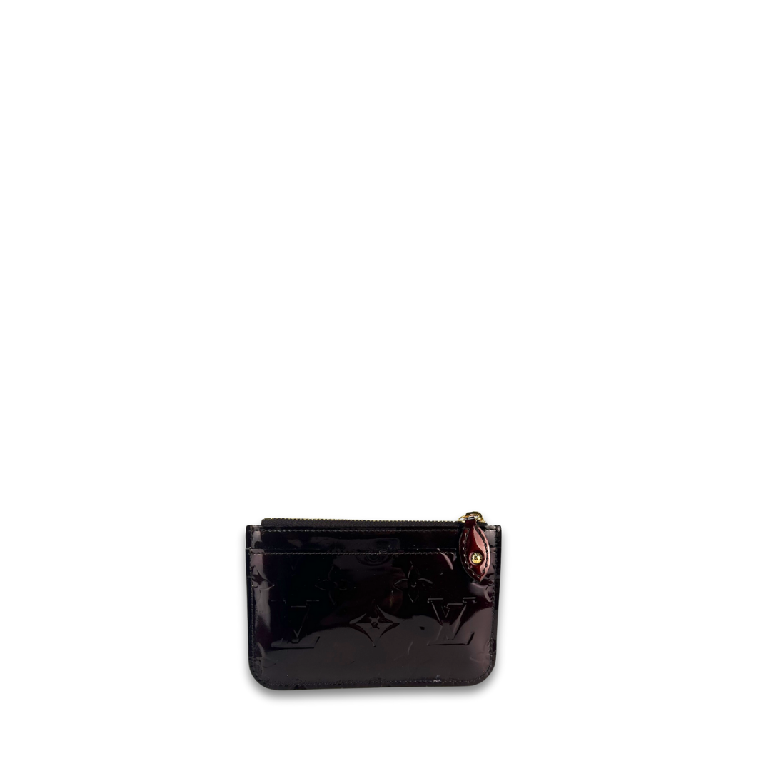 Louis Vuitton Amarante Vernis Key Pouch