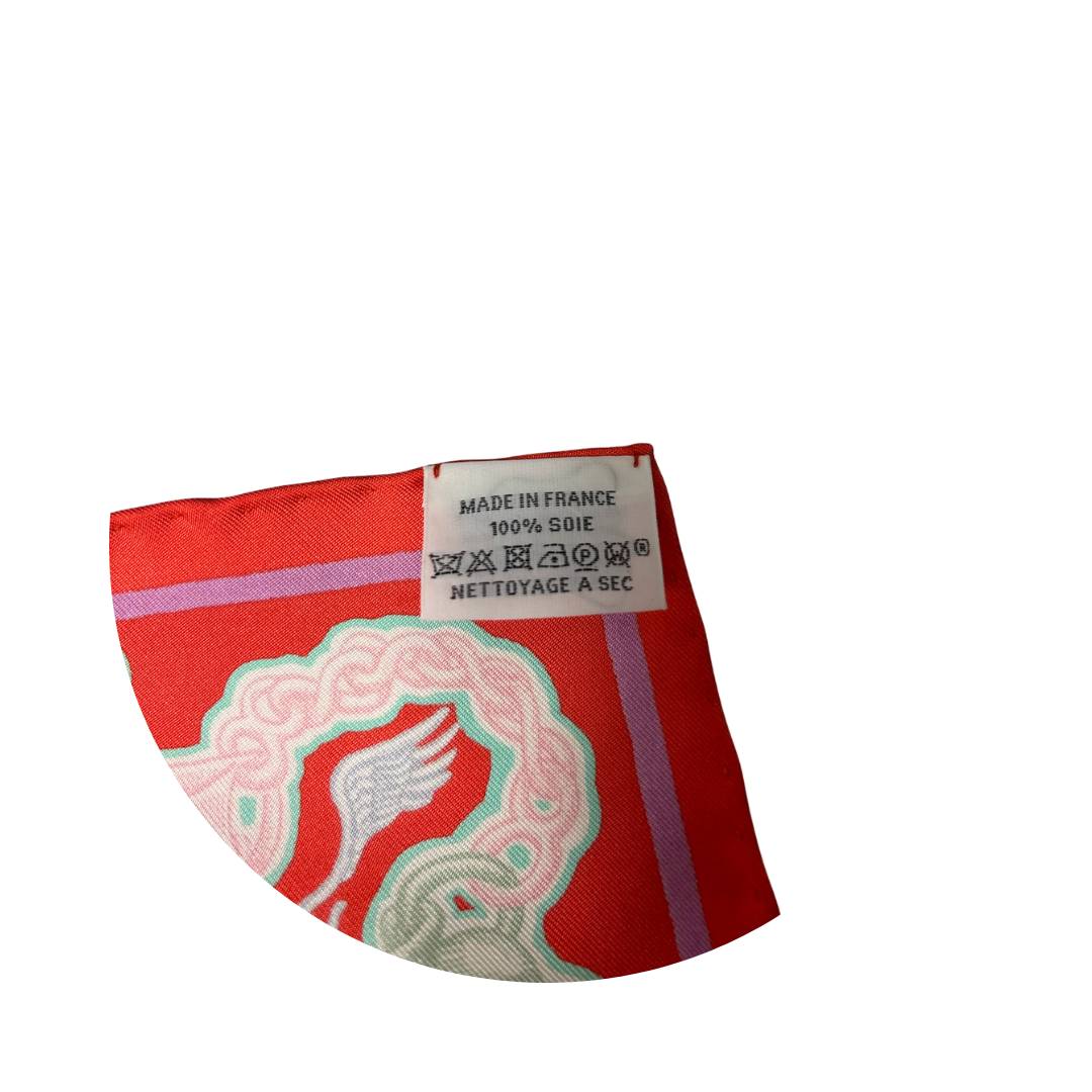 Hermès Super Silk Quest 90 Scarf
