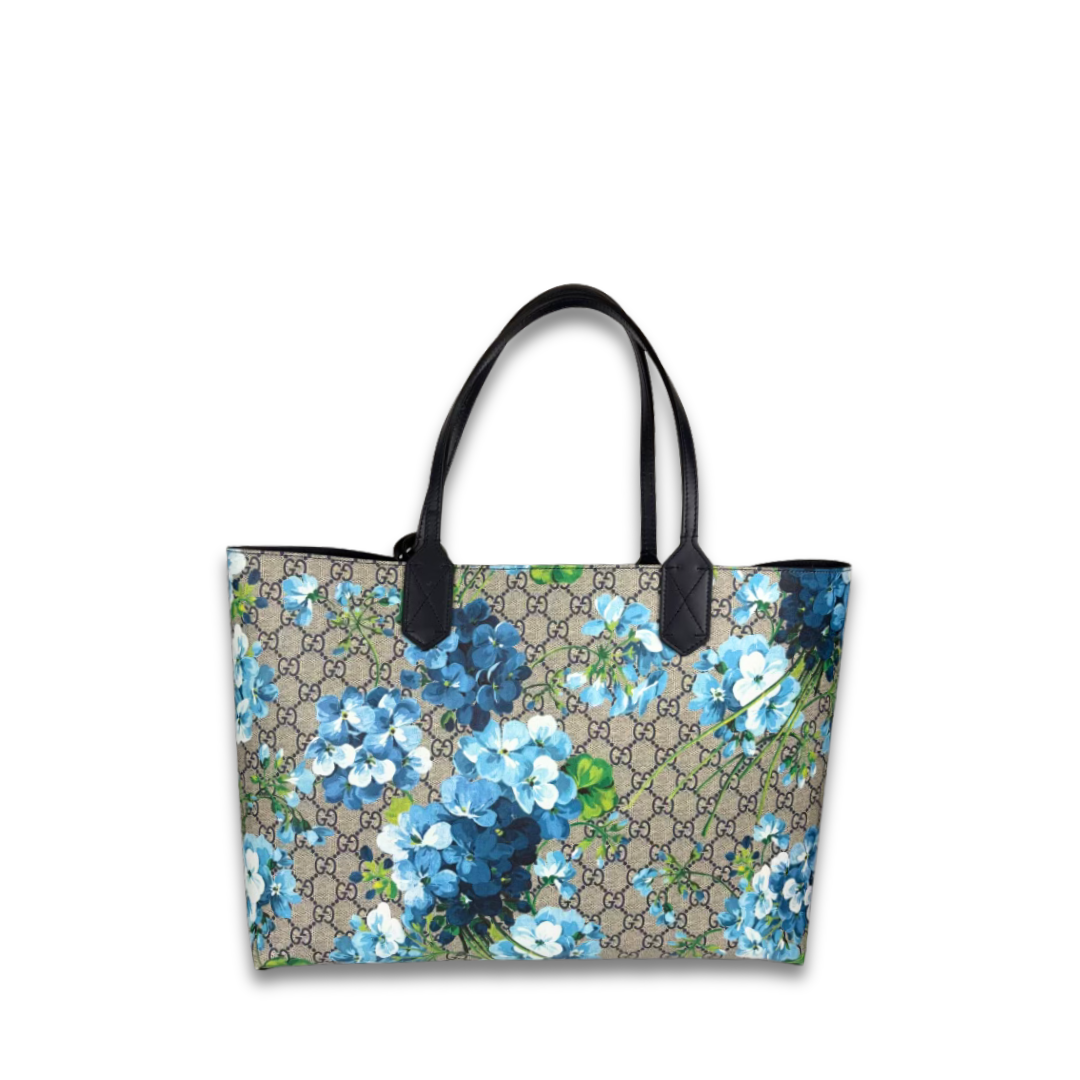 Gucci Medium Supreme Blooms Reversible Tote