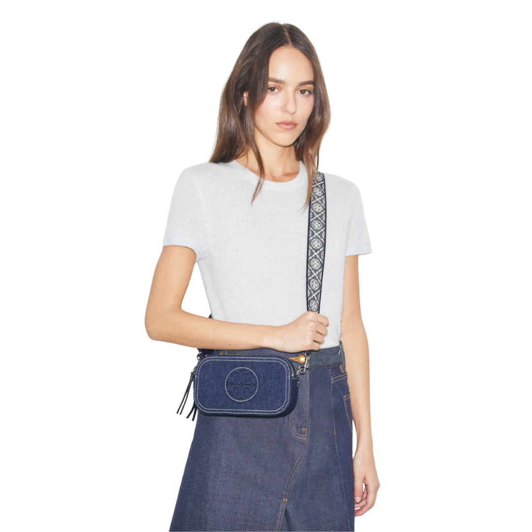 【即発】TORY BURCH MINI MILLER CROSSBODY BAG(145667) Mini Miller Crossbody Bag: Women's Designer Crossbody Bags