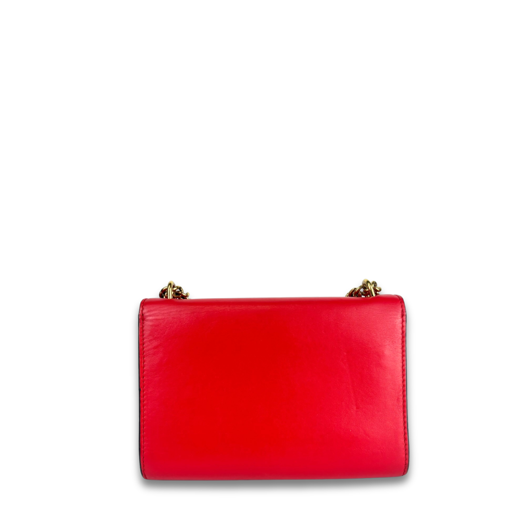 Louis Vuitton Red Chain Louise MM