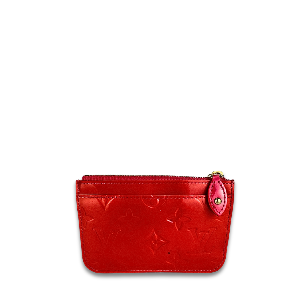 Louis Vuitton Hot Pink Vernis Key Pouch