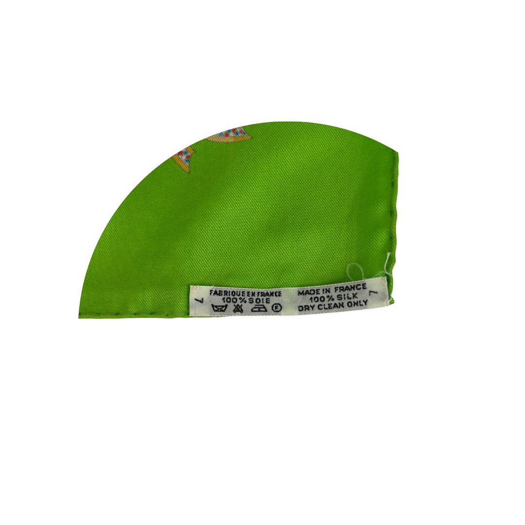 Hermès 'Republique Française" Silk Scarf 90