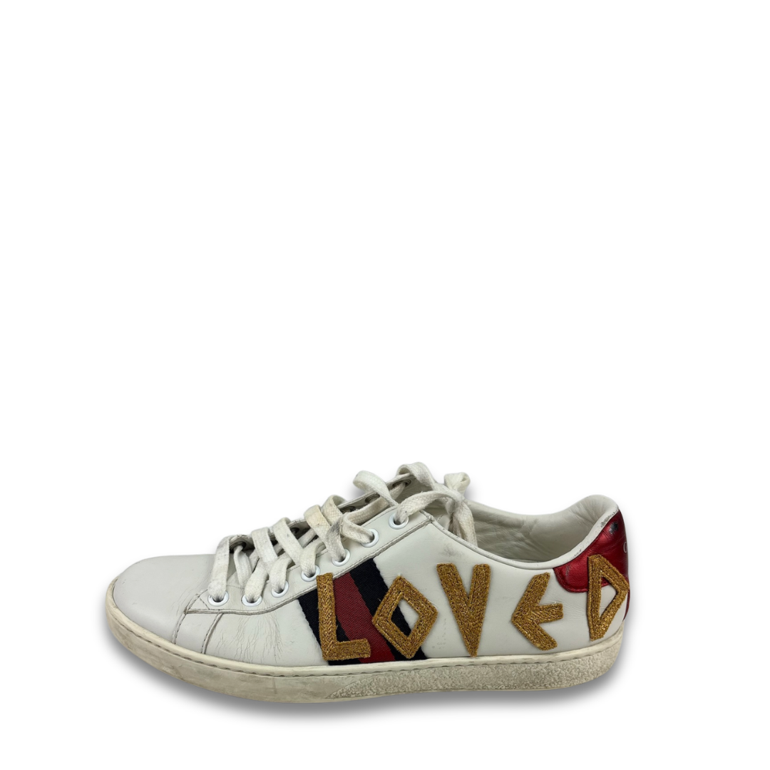 Gucci Love Sneakers - Size 38