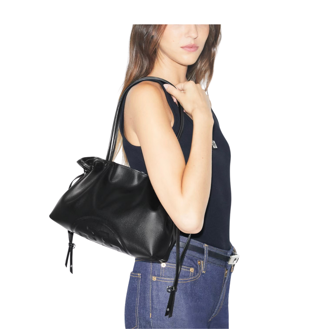 Tory Burch Ella Natuura Small Drawstring Tote