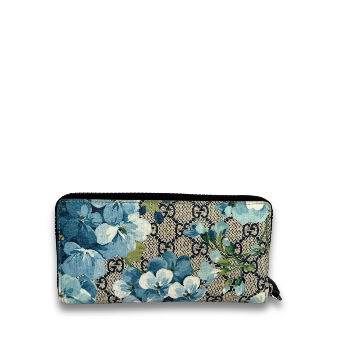 Gucci Blooms Zipper Wallet