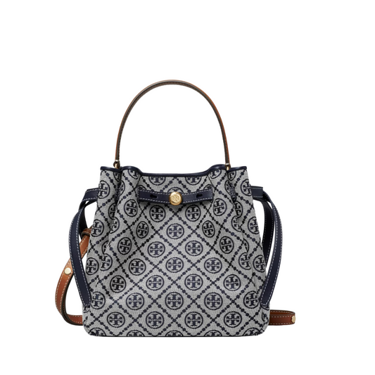 Tory Burch T Monogram Romy Bucket Bag