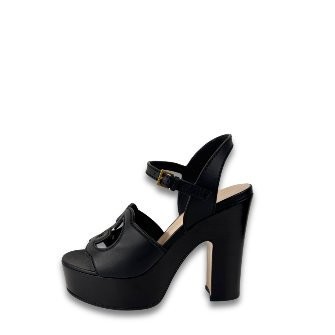 Gucci Interlocking G Platform Sandals - Size 37