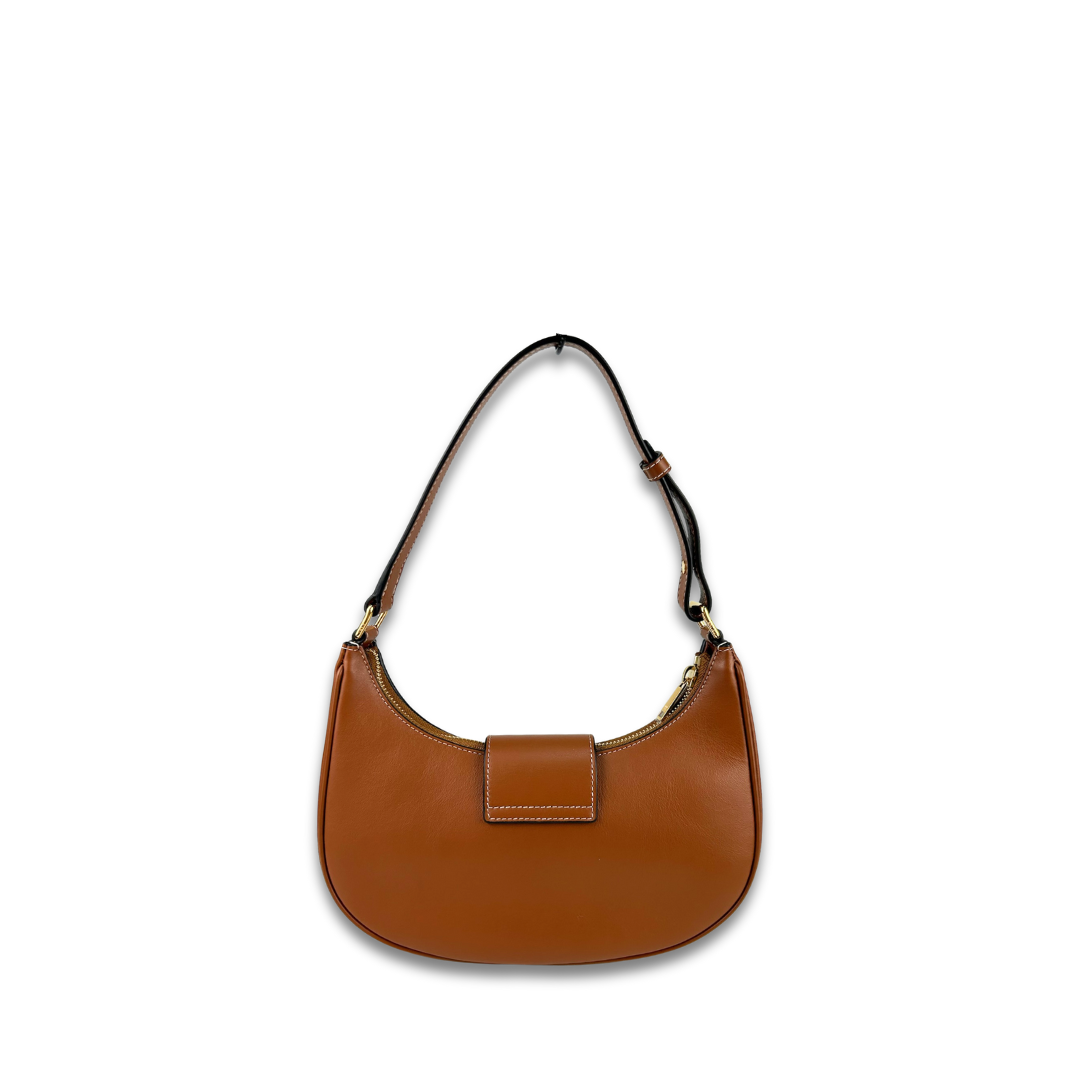 Celine Medium Tan Ava Triomphe Shoulder Bag