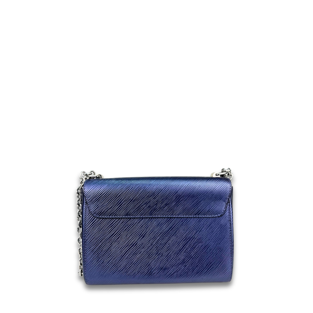 Louis Vuitton Navy Epi Leather Twist MM