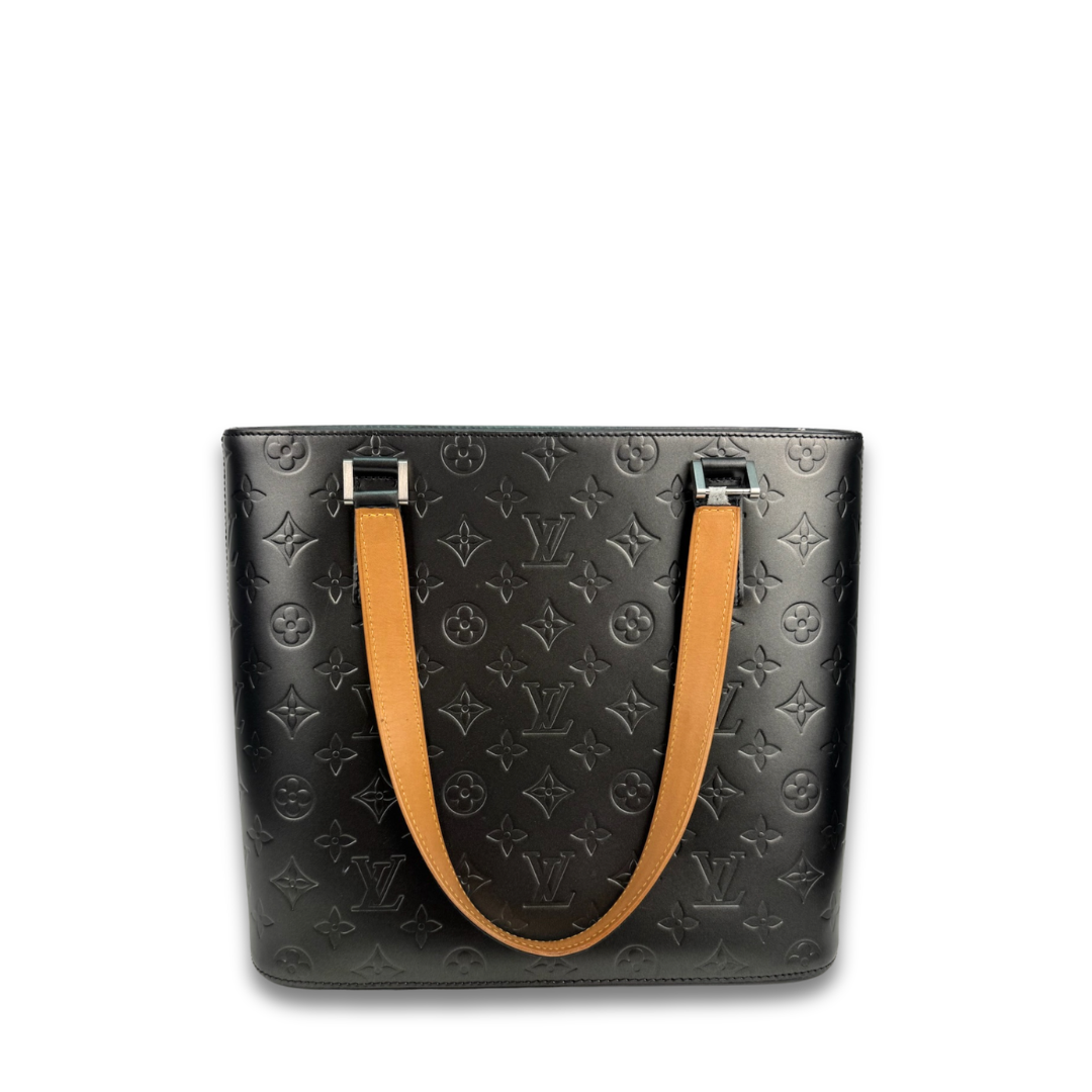 Louis Vuitton Grey Mat Stockton Tote